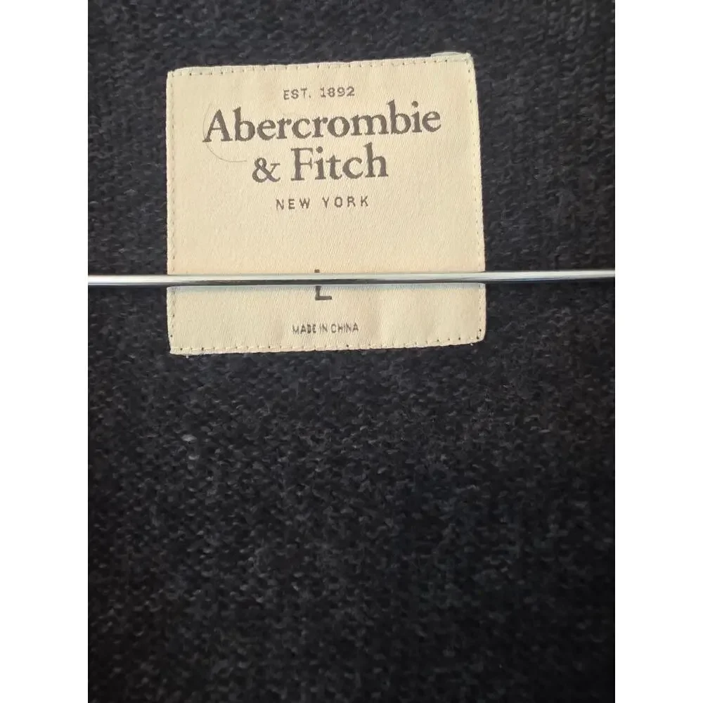 Abercrombie & Fitch Oversized Grandpa Cardigan Dark Academia Sweater L